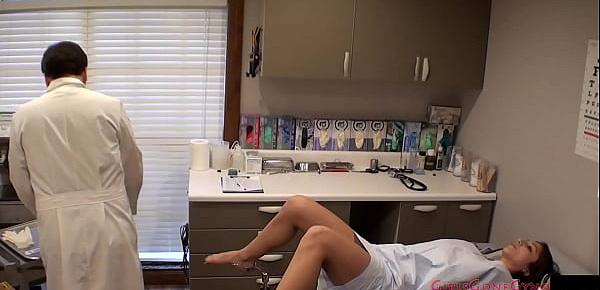  Innocent Young Alexa Rydell Submits To Mandatory Medical Examination For Her To Attend Tampa University - Part 3 of 8 - EXCLUSIVE MedFet For Members ONLY @ GirlsGoneGyno.com